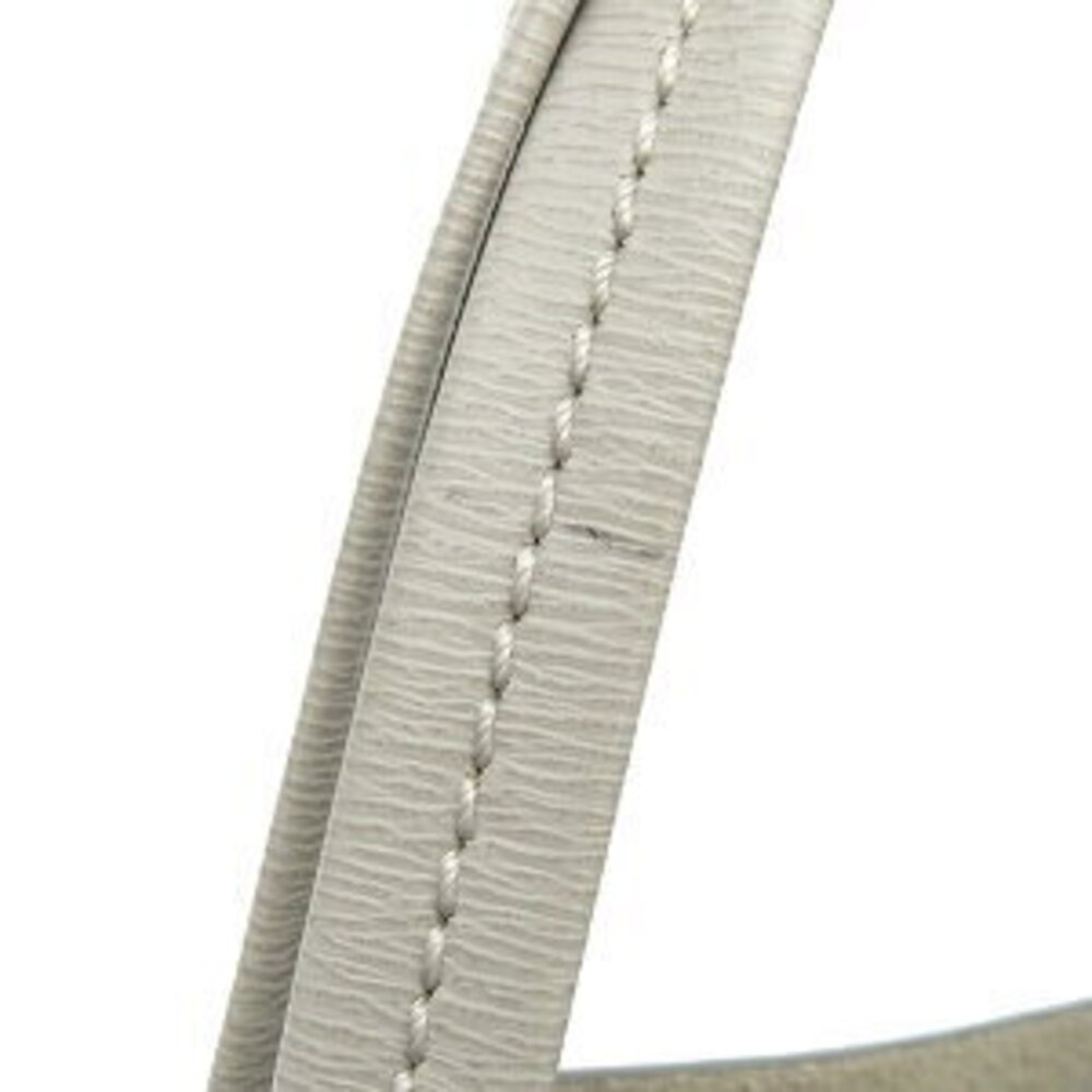 Celine Vertical Cabas Bag Gray Leather Tote Shoulder - Picture 9 of 9